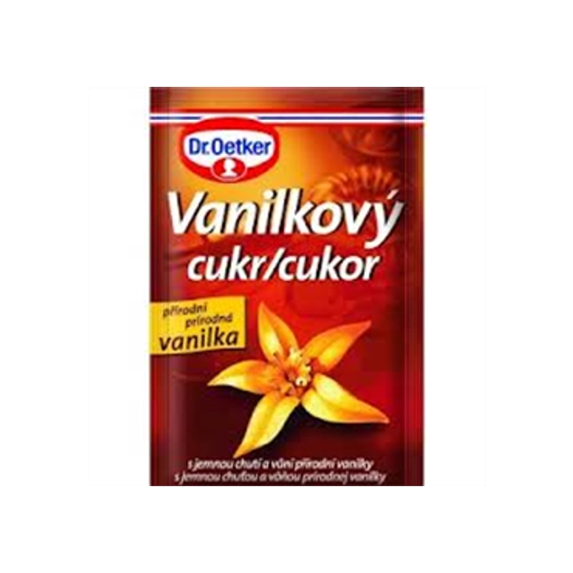 Vanilinis cukrus su Burbono vanilės ekstraktu DR. OETKER, 8 g