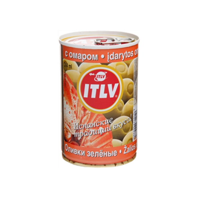 Žaliosios alyvuogės su omarų įdaru ITLV, 300 g