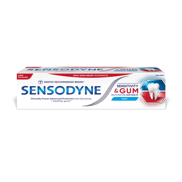 Зубная паста SENSODYNE SENSITIVITY&GUM, 75 мл