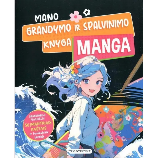 Knyga MANGA. MANO GRANDYMO IR SPLAVINIMO KNYGA