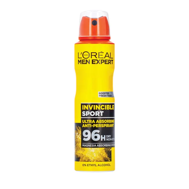 Purškiamas antiperspirantas MEX EXPERT INVINCIBLE SPORT, 150 ml