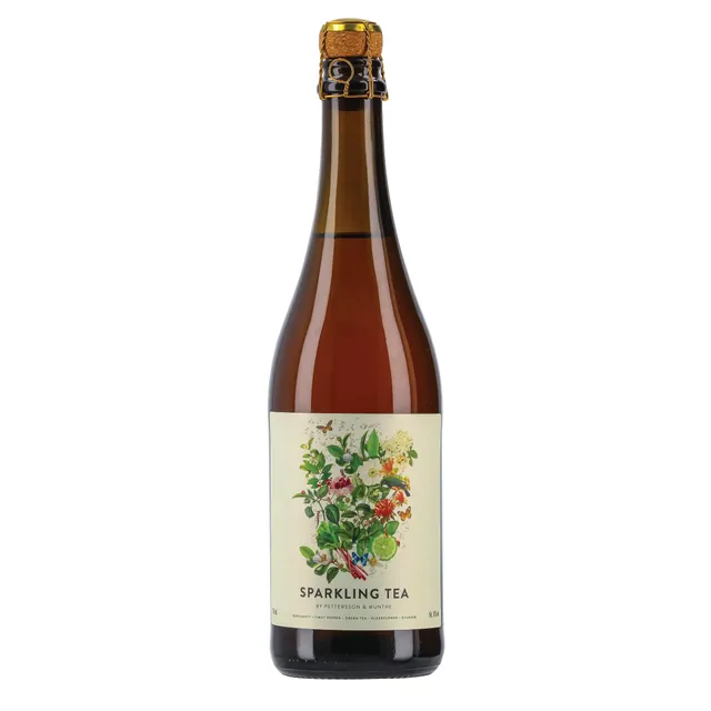 Putojanti arbata PETTERSSON & MUNTHE GREEN TEA RHUBARB, 750 ml