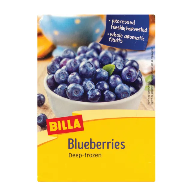 Šaldytos šilauogės, BILLA, 300 g
