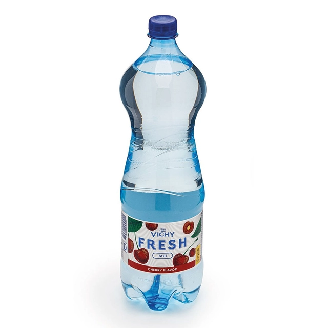 Flavored Soft Drink VICHY FRESH CHERRY, 1.5 l