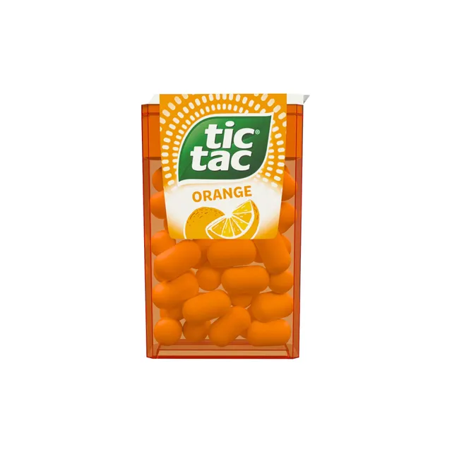 Apelsinų skonio saldainiai TIC TAC 18 g