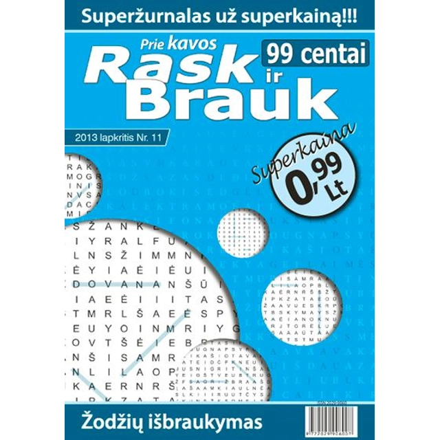 Žurnalas RASK IR BRAUK 99 CENTAI, 1 vnt.