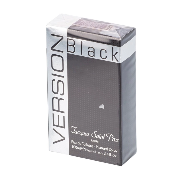 Tualetinis vanduo vyrams JACQUES SAINT PRES VERSION BLACK, 100 ml