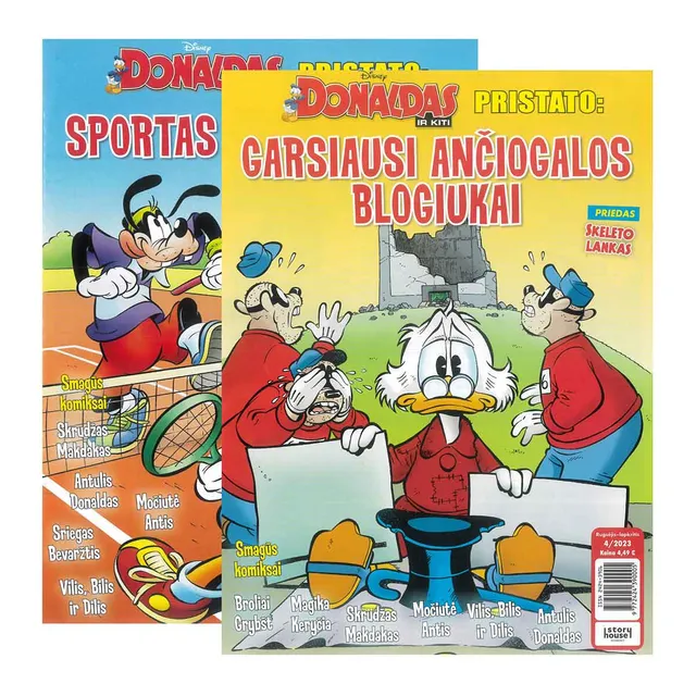 Žurnalas DONALDAS IR KITI PRISTATO, 1 vnt.