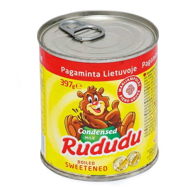 Caramelized sweetened condensed milk RUDUDU, 397 g