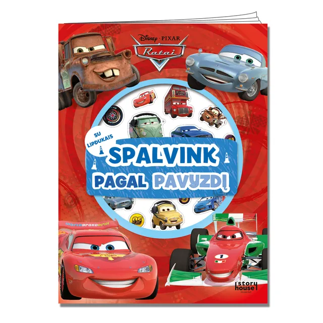 Knyga RATAI. SPALVINK PAGAL PAVYZDĮ