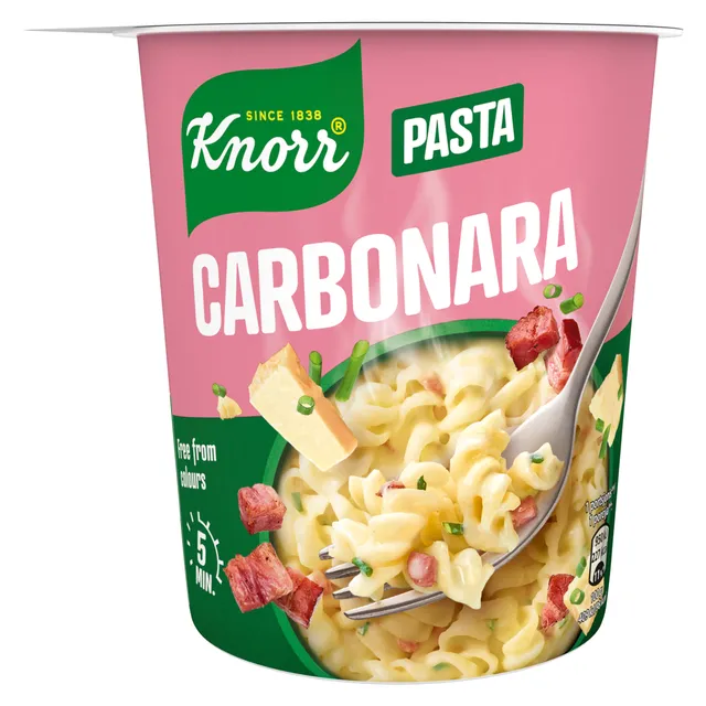 Лапша с сырным и сметанным соусом KNORR, 55 г
