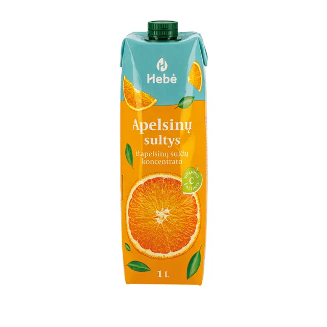 Apelsinų sultys HEBE, 1 l