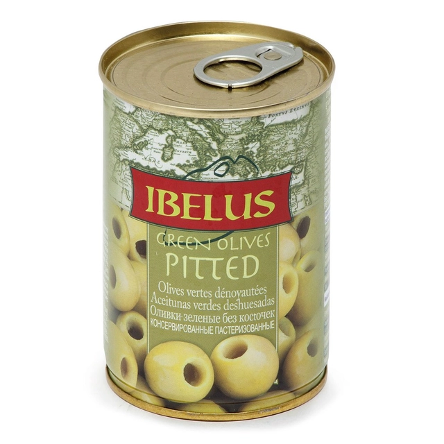 Žaliosios alyvuogės be kauliukų IBELUS, 280 g