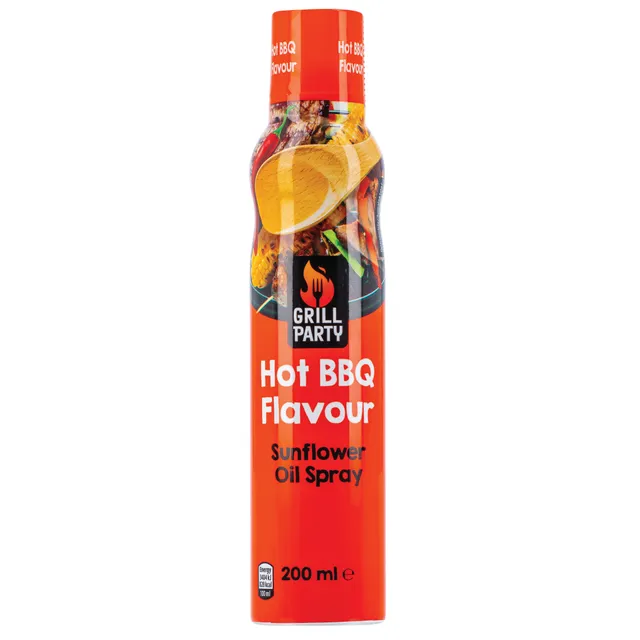Aštrus saulėgrąžų aliejus GRILL PARTY, 200 ml