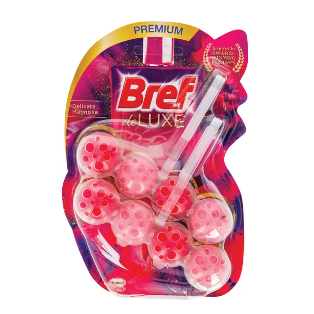 Tualeto valiklis BREF DELUXE MAGNOLIA, 100 g