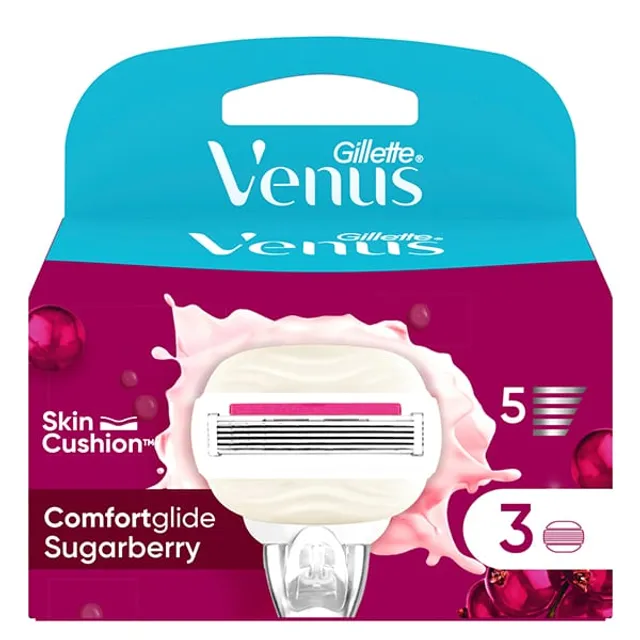 Skustuvo galvutės VENUS SUGARBERRY, 3 vnt.