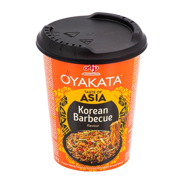 Greitai paruošiami makaronai OYAKATA KOREAN BARBECUE, 93 g