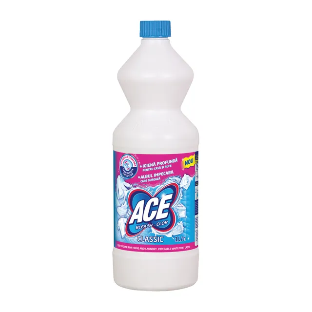 Отбеливатель для тканей ACE REGULAR, 1 л