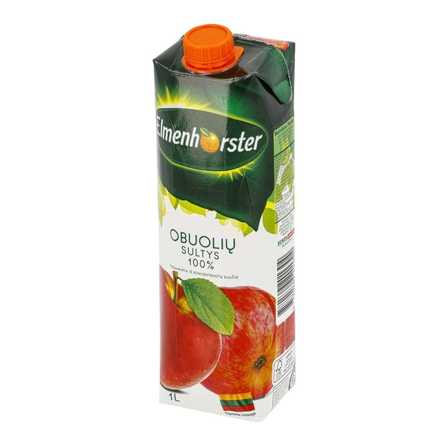 Obuolių sultys ELMENHORSTER (100%), 1 l