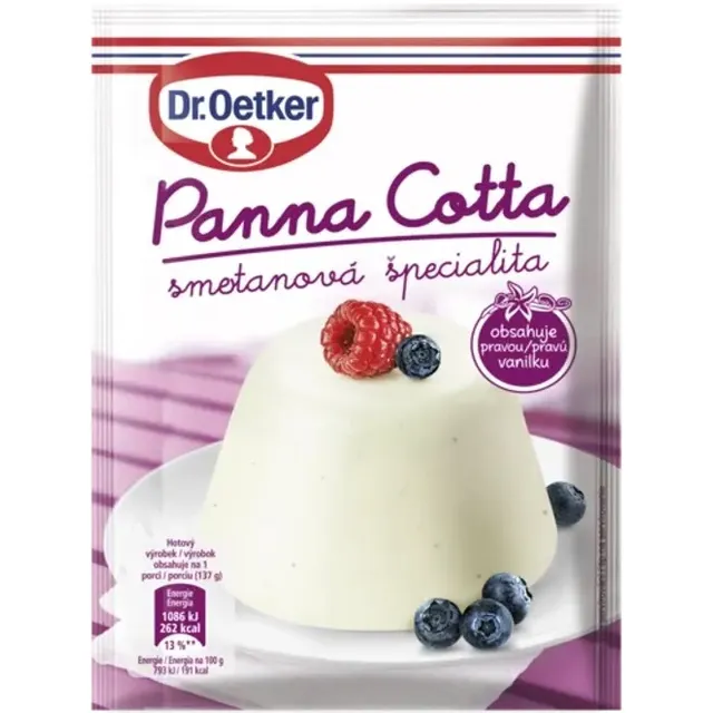 Dessert powder mix for Panna Cotta DR. OETKER, 50 g