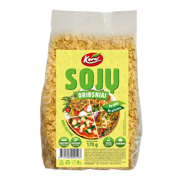 Soy flakes KORNI, 170 g