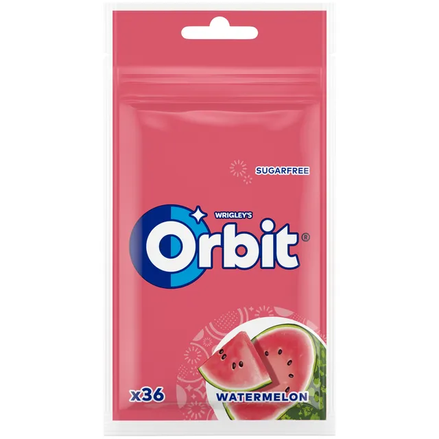 Kramtomoji guma ORBIT WATERMELON, 50 g