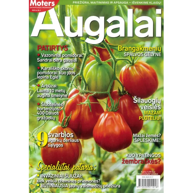 Žurnalas MOTERS SAVAITGALIO PATARIMAI. AUGALAI