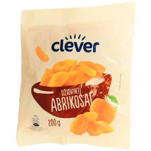 Dried small apricots CLEVER, 200 g