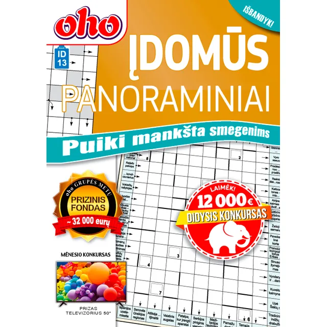 Žurnalas OHO ĮDOMŪS PANORAMINIAI