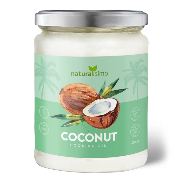 Rafinuotas kokosų aliejus NATURALISIMO, 500 ml