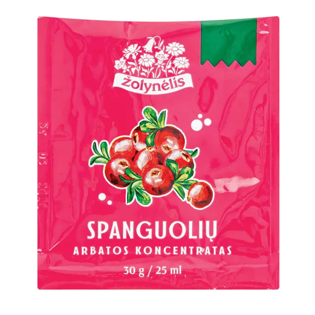 Spanguolių arbatos koncentratas paketėliuose ŽOLYNĖLIS, 30 g