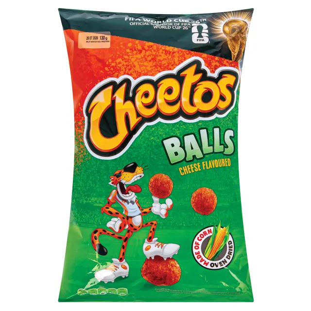 Sūrio skonio kukurūzų užkandis CHEETOS, 130 g