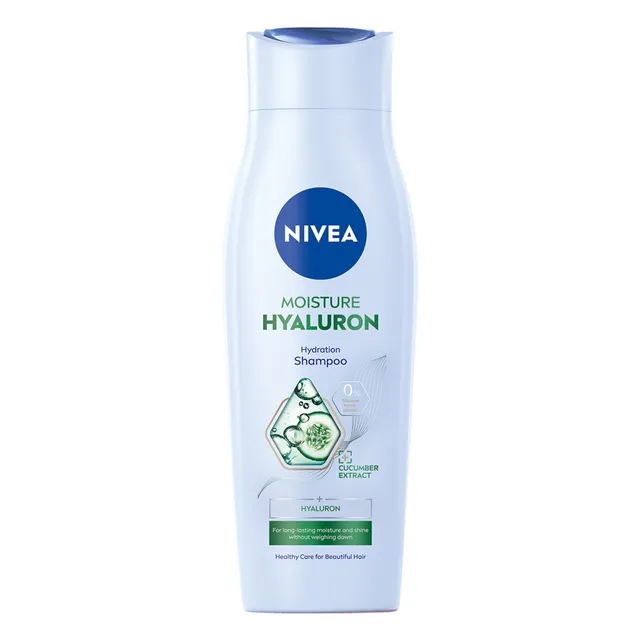 Moisturizing shampoo NIVEA Moisture Hyaluron, 250 ml