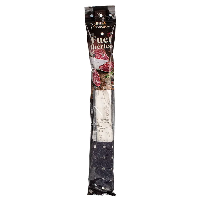 Vytinta Fuetec Iberico dešra BILLA PREMIUM, 150 g