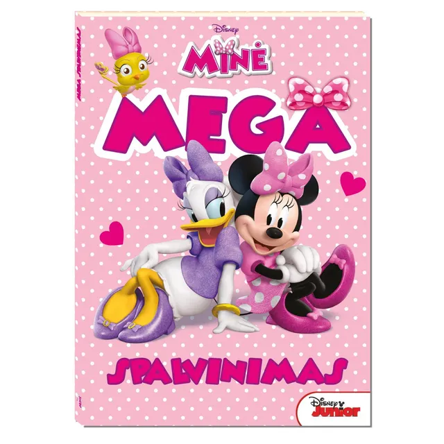 Knyga MINĖ. MEGA SPALVINIMAS