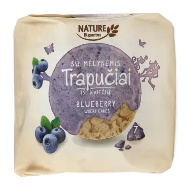 Trapučiai su mėlynėmis NATURE 105 g