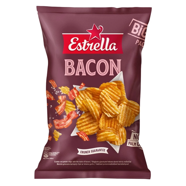 Bekono skonio bulvių traškučiai ESTRELLA, 180 g