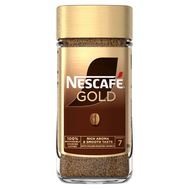 Instant coffee in glass packaging NESCAFÉ® GOLD, 200 g