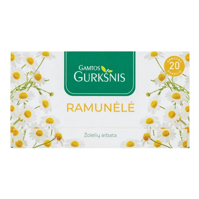 Ramunėlė GAMTOS GURKŠNIS, 20 x 1.5 g