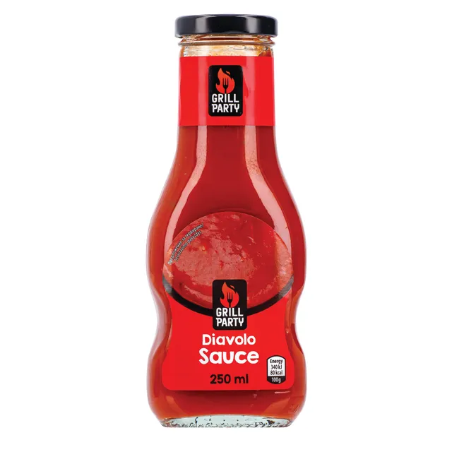 Aštrus padažas GRILL PARTY, 250 ml