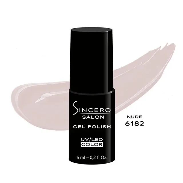 Gelinis nagų lakas SINCERO SALON Nude, 6 ml 6182