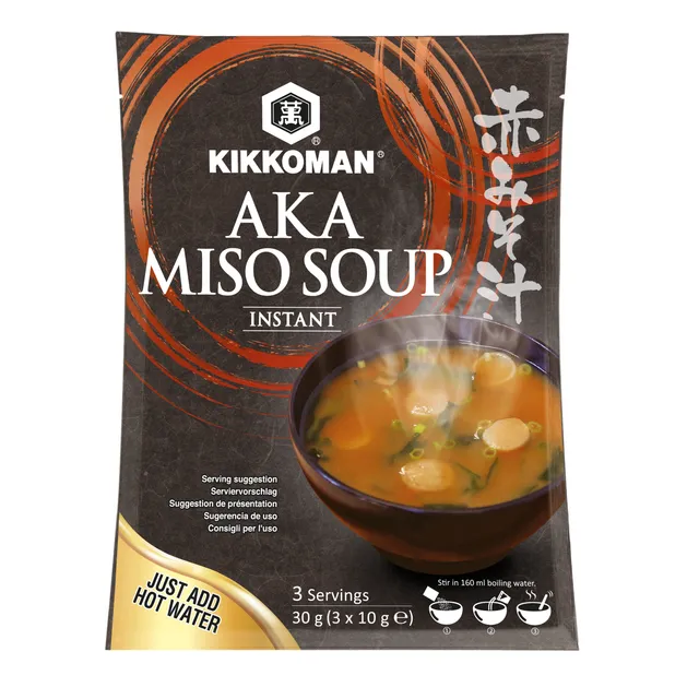 Greito paruošimo sriuba MISO KIKKOMAN, 30 g