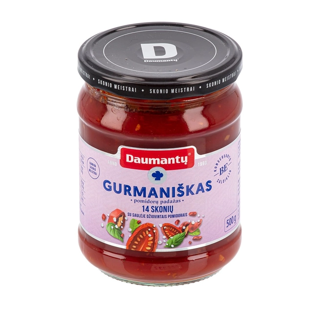 Томатный соус Гурманский 14 вкусов DAUMANTŲ, 480 г