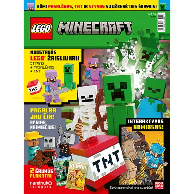 Žurnalas LEGO MINECRAFT