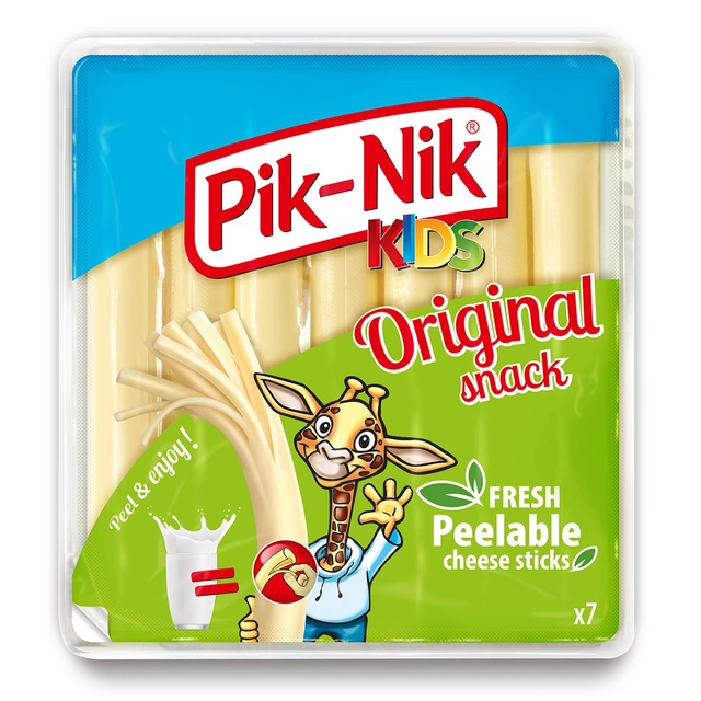 Tearable cheese sausages PIK-NIK KIDS ORIGINAL, 40% fat, 140 g