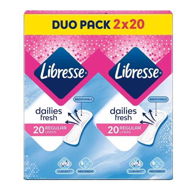 Higieniniai įklotai LIBRESSE NORMAL MULTI, 40 vnt.