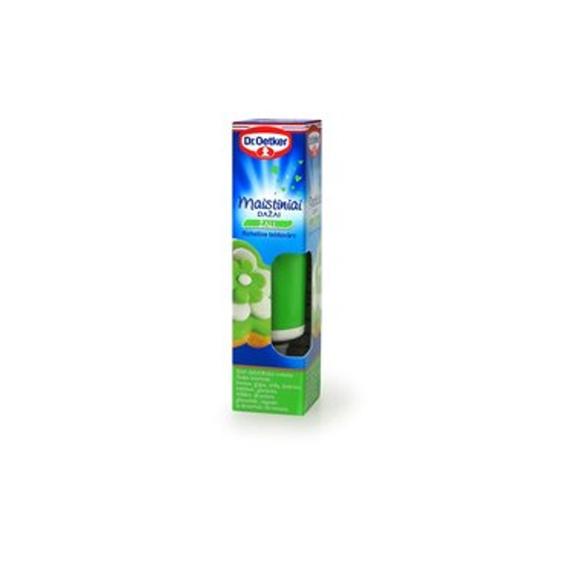 Žali maistiniai dažai, gelis DR. OETKER, 10 g