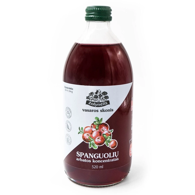 Spanguolių arbatos koncentratas ŽOLYNĖLIS, 500 ml