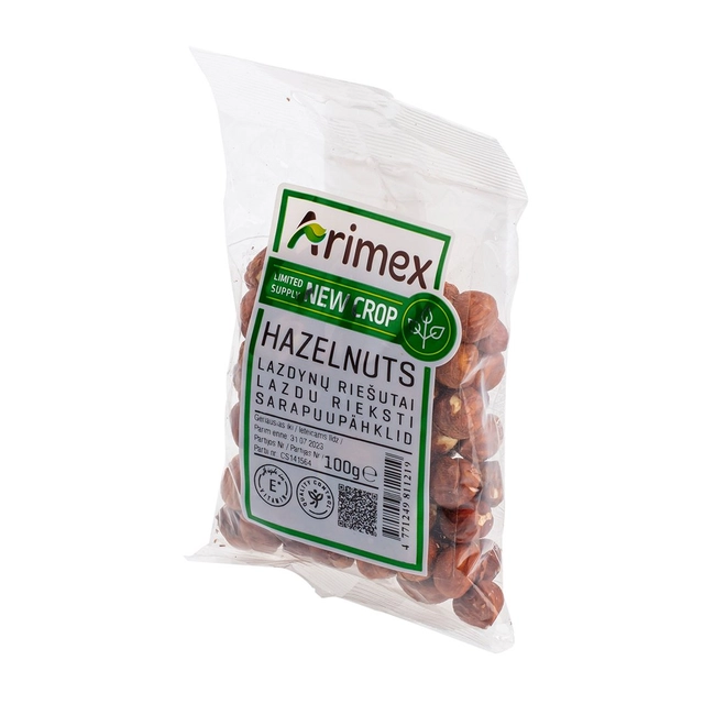 Lazdynų riešutai ARIMEX, 100 g