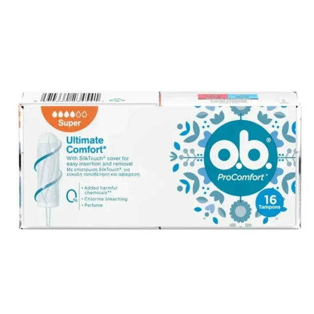 Tamponai O.B. PRO COMFORT SUPER, 16 vnt.